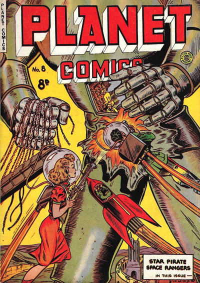 Planet Comics  #8 ([February 1953?])