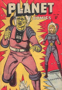 Planet Comics (HJ Edwards, 1952 series)  #24 ([June 1954?])