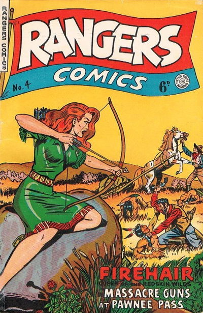 Rangers Comics (HJ Edwards, 1950? series) #4 [March 1951?]