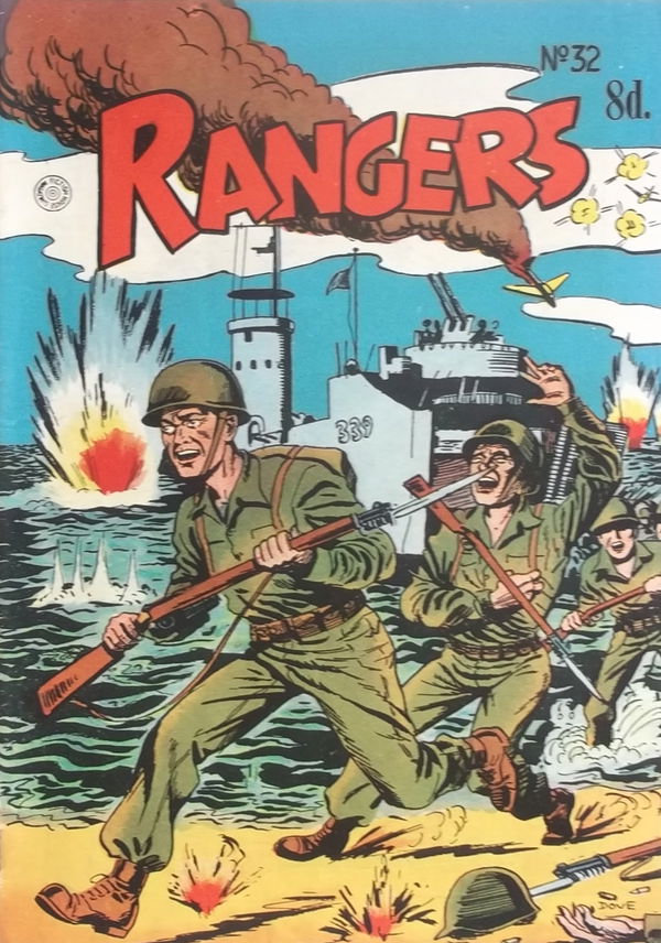 Rangers Comics (HJ Edwards, 1950? series) #32 ([July 1953?])