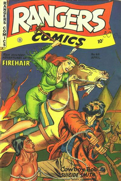 Rangers Comics (Fiction House, 1941 series) #64 April 1952