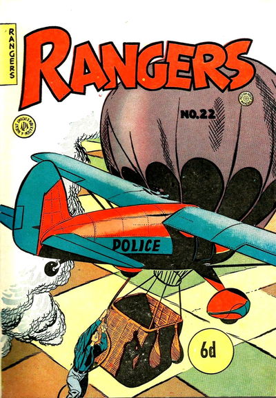 Rangers Comics (HJ Edwards, 1952 series) #22 [September 1952?]