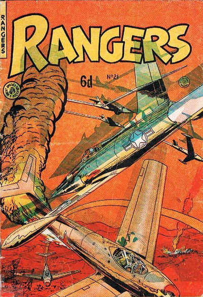 Rangers Comics (HJ Edwards, 1952 series) #21 August 1952