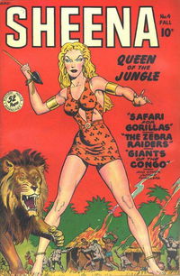 Sheena, Queen of the Jungle (Fiction House, 1942 series) #4 (Fall 1948)