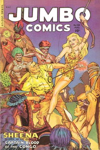 Jumbo Comics (Fiction House, 1938 series)  #150 (August 1951) — Captain Blood of the Congo