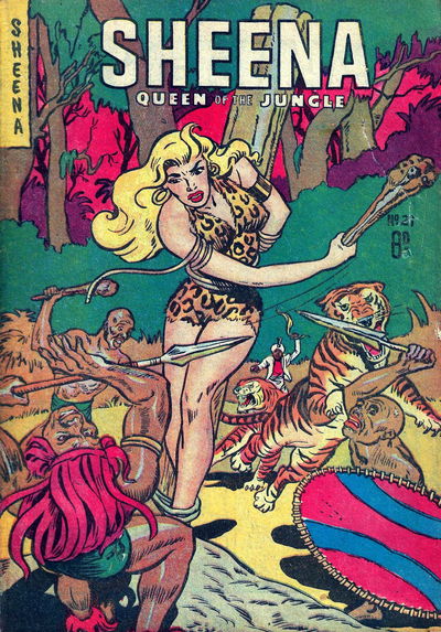 Sheena Queen of the Jungle (HJ Edwards, 1950 series) #21