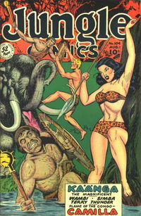 Jungle Comics (Fiction House, 1940 series) #104 August 1948