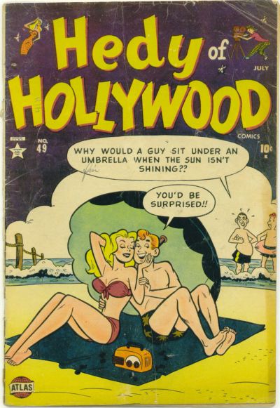 Hedy of Hollywood Comics  #49 (July 1952)
