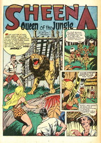 Untitled [Giants of the Congo] (<span class="fw-500">Sheena, Queen of the Jungle</span>  #4 (Fall 1948)), page 1