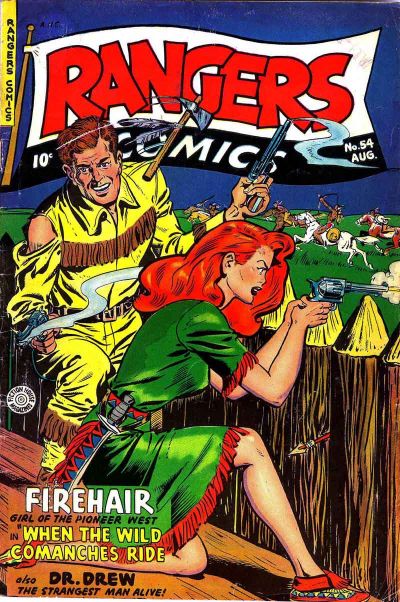 Rangers Comics (Fiction House, 1941 series) #54 (August 1950)