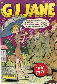 G.I. Jane (Stanhall, 1953 series)  #4 (November 1953) — No title recorded