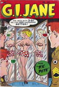 G.I. Jane (Stanhall, 1953 series)  #5 (January 1954) — No title recorded
