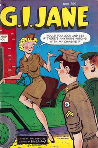 G.I. Jane (Stanhall, 1953 series)  #6 (March 1954) — No title recorded