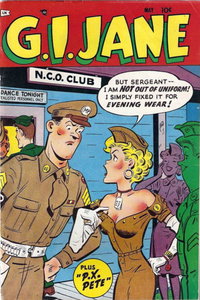 G.I. Jane (Stanhall, 1953 series)  #7 (May 1954) — No title recorded