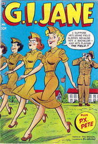 G.I. Jane (Stanhall, 1953 series)  #10 (December 1954) — No title recorded