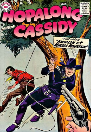 Hopalong Cassidy (DC, 1954 series) #130 July-August 1958