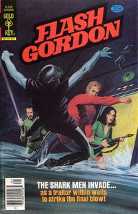 Flash Gordon (Western, 1978 series)  #21 (January 1979) — The Shark Men Invade... As a Traitor within Waits to Strike the Final Blow!