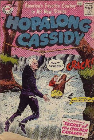 Hopalong Cassidy (DC, 1954 series) #121 January-February 1957