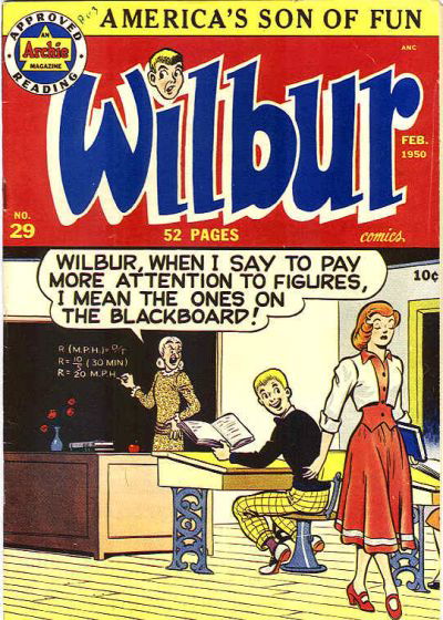 Wilbur Comics (Archie, 1944 series) #29 (February 1950)