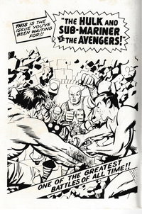 The Avengers (Yaffa/Page, 1977 series)  #1 ([September 1977?]) — Untitled