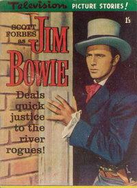 Scott Forbes as Jim Bowie (Junior Readers, 1959 series) [nn] ([1959?]) — No title recorded