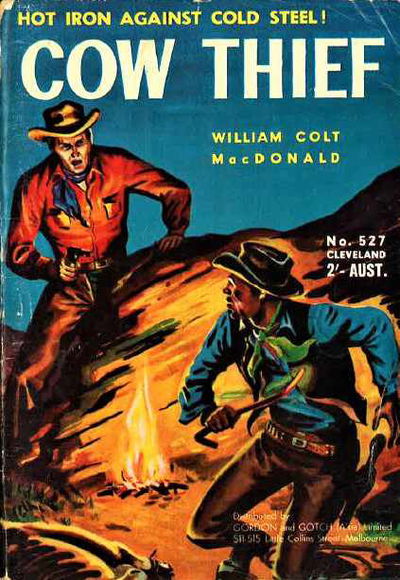 Cleveland Western (Cleveland, 1953? series) #527 — Cow Thief [1955?]