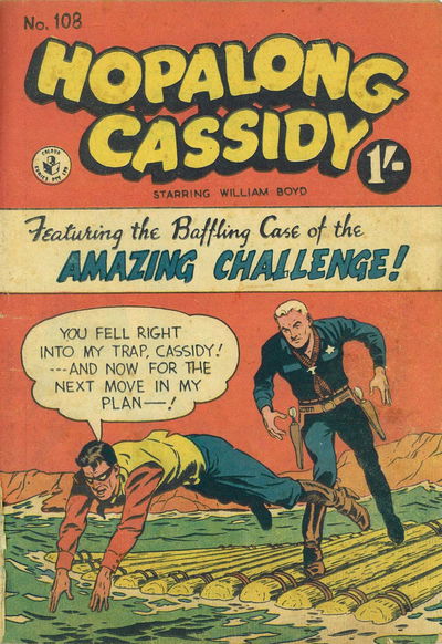 Hopalong Cassidy (Colour Comics, 1954 series) #108 [May 1958?]