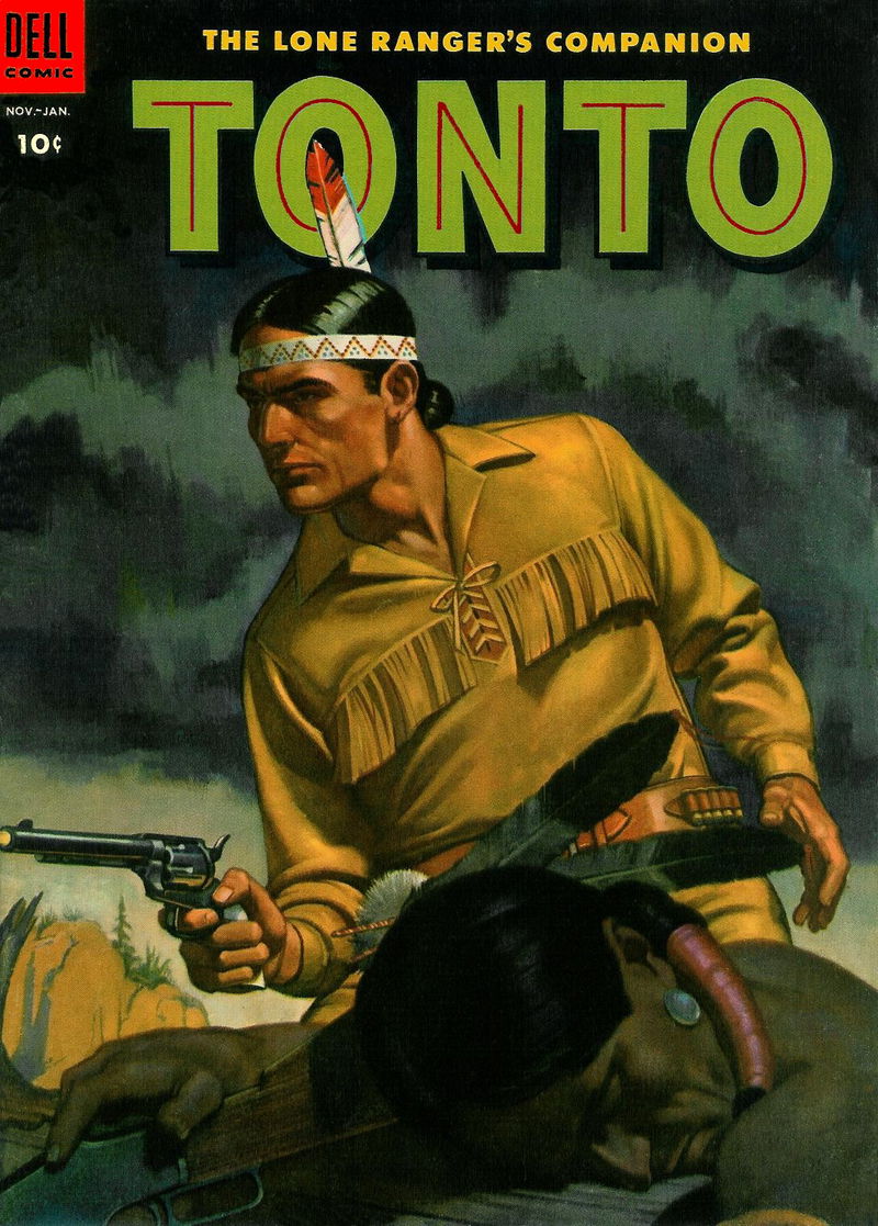 The Lone Ranger's Companion Tonto (Dell, 1951 series) #13 (November 1953-January 1954)