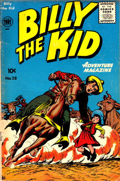 Billy the Kid Adventure Magazine (Toby, 1950 series) #28 (May 1955)