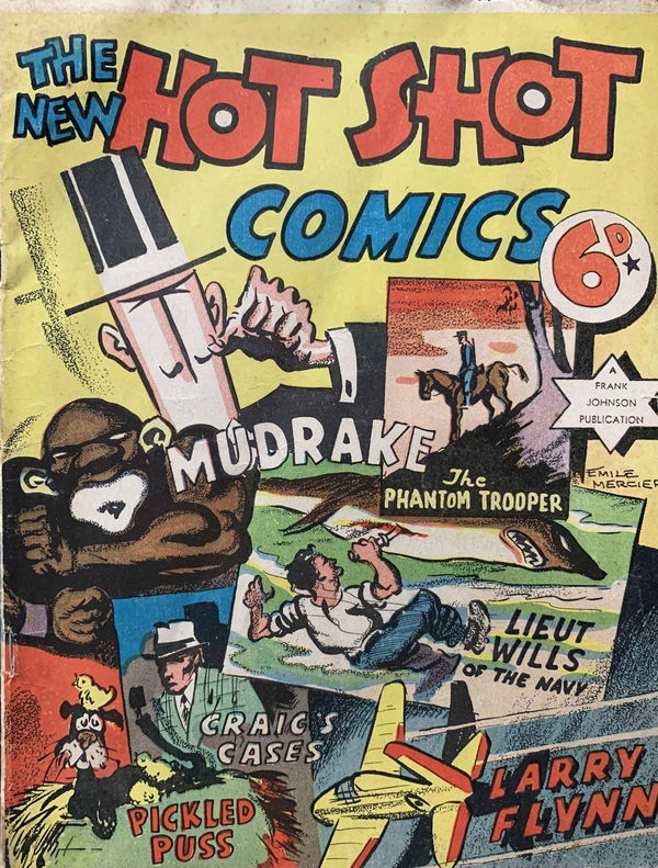 The New Hot Shot Comics (Frank Johnson, 1945?)  ([1945?])