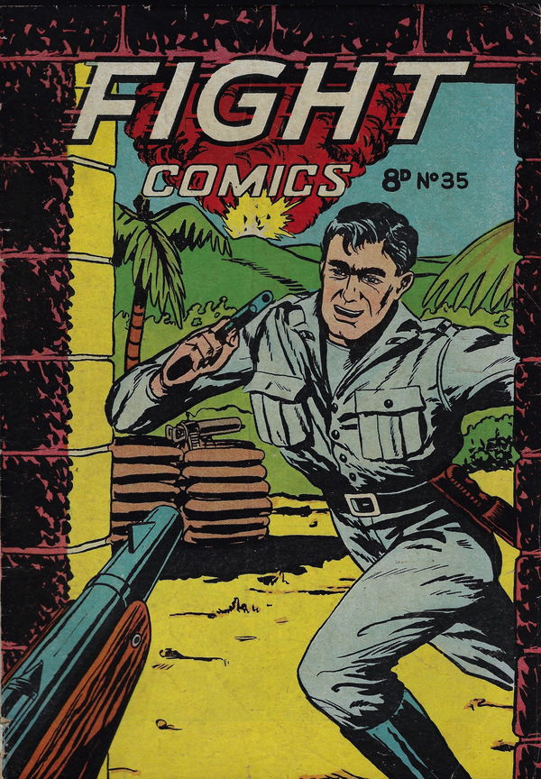 Fight Comics (HJ Edwards, 1951? series) #35 ([March 1954?])