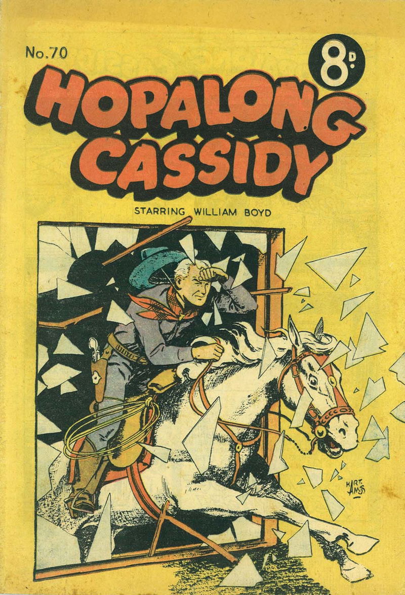 Hopalong Cassidy (Colour Comics, 1954 series) #70 ([March 1955?])