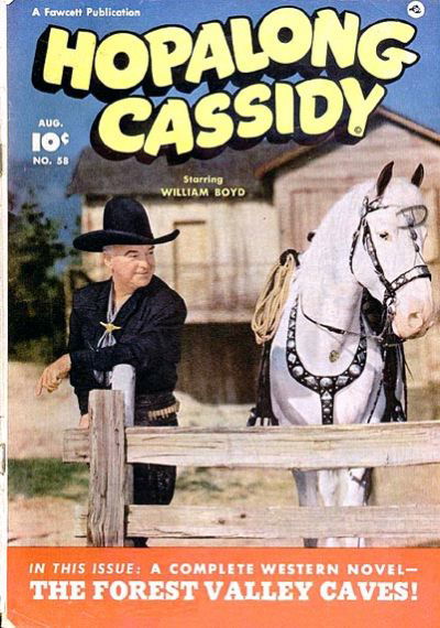 Hopalong Cassidy (Fawcett, 1947 series) #58 August 1951