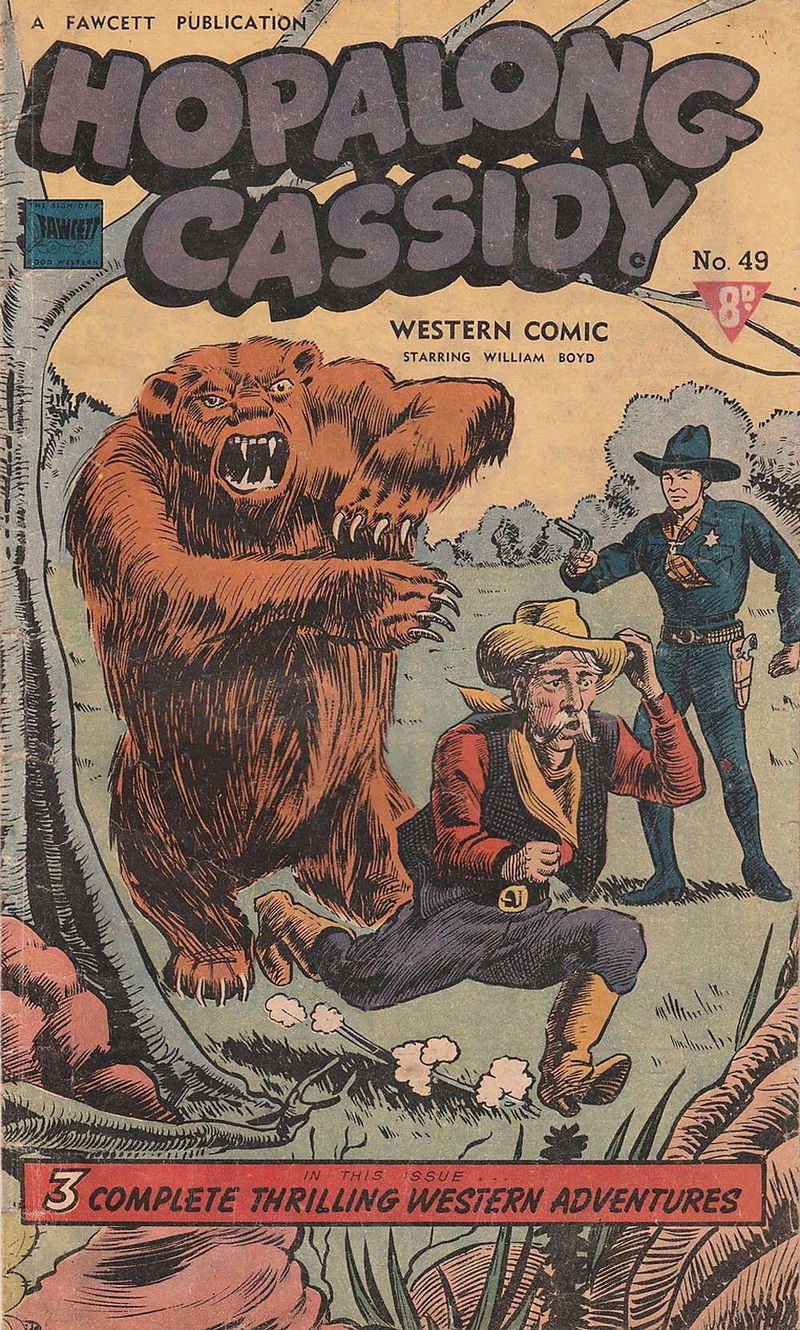 Hopalong Cassidy (Cleland, 1949 series) #49 — Hopalong Cassidy Western Comic ([November 1952?])