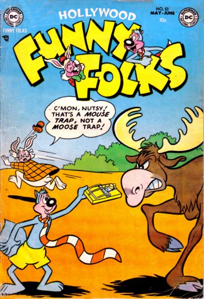 Hollywood Funny Folks (DC, 1950 series) #53 (May-June 1953)