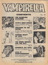 Vampirella (KG Murray, 1974 series) #28 — Contents (page 1)