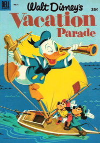 Walt Disney's Vacation Parade (Dell, 1950 series)  #4 (July 1953)