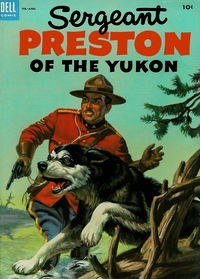 Sergeant Preston of the Yukon (Dell, 1952 series) #10 (February-April 1954)