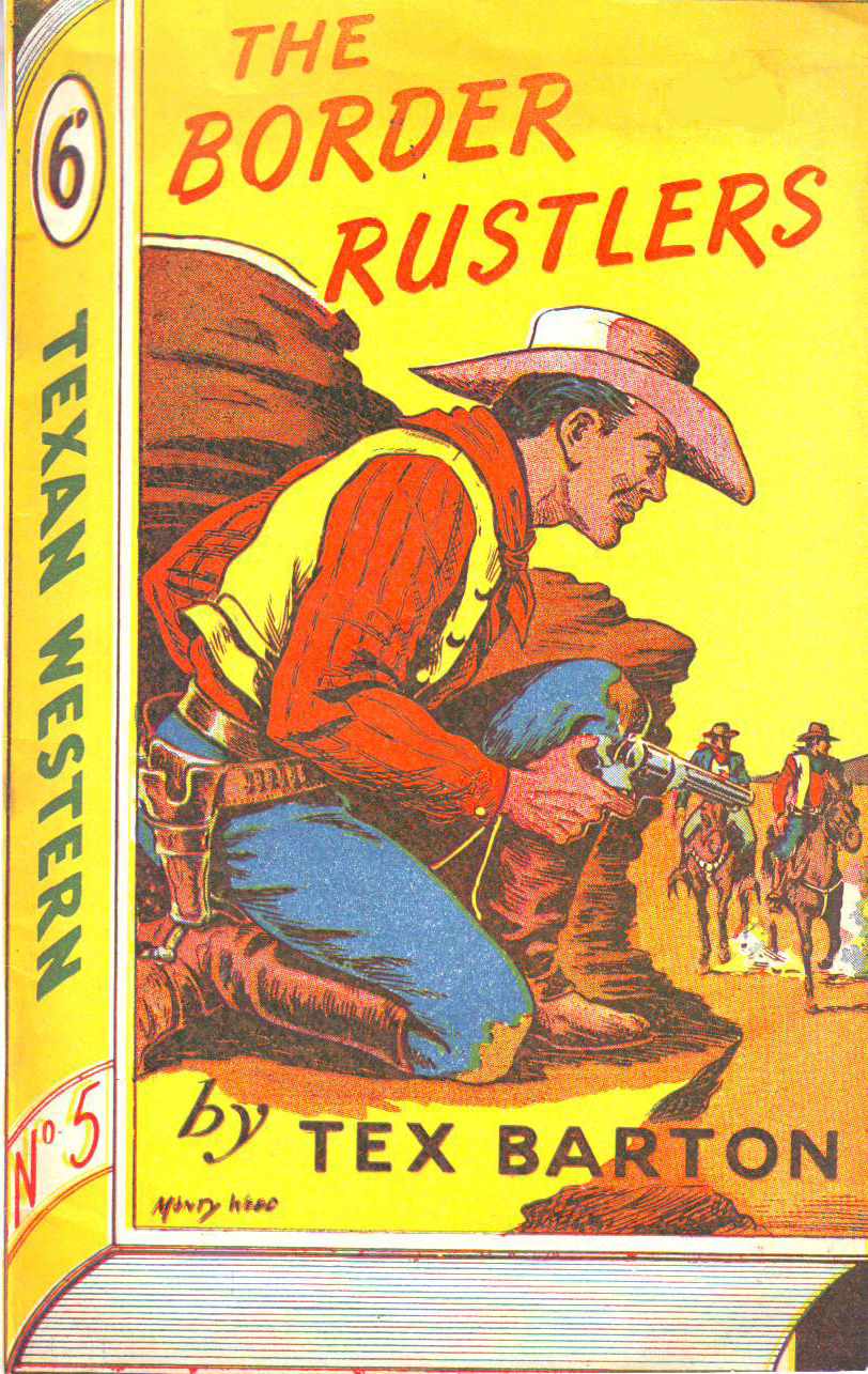 Texan Western (Whitman Press, 1948? series) #5 — The Border Rustlers ([August 1948?])