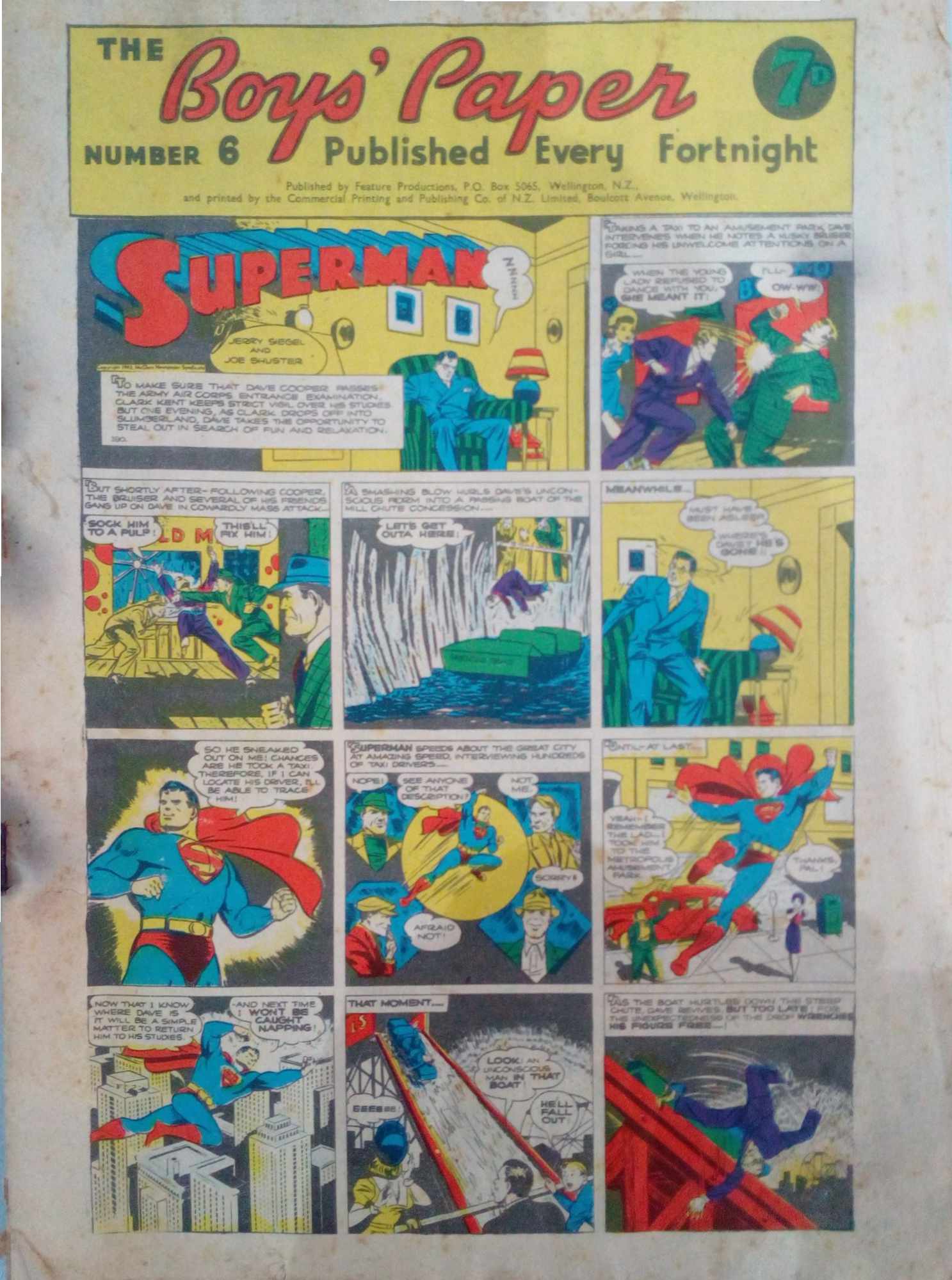 The Boys' Paper (Feature, 1947 series) #6 (13 July 1947)
