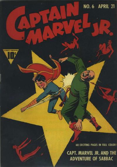 Captain Marvel Jr. (Fawcett, 1942 series) #6 (April 21, 1943)