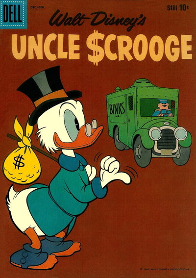 Walt Disney's Uncle Scrooge (Dell, 1953? series) #32 December 1960-February 1961