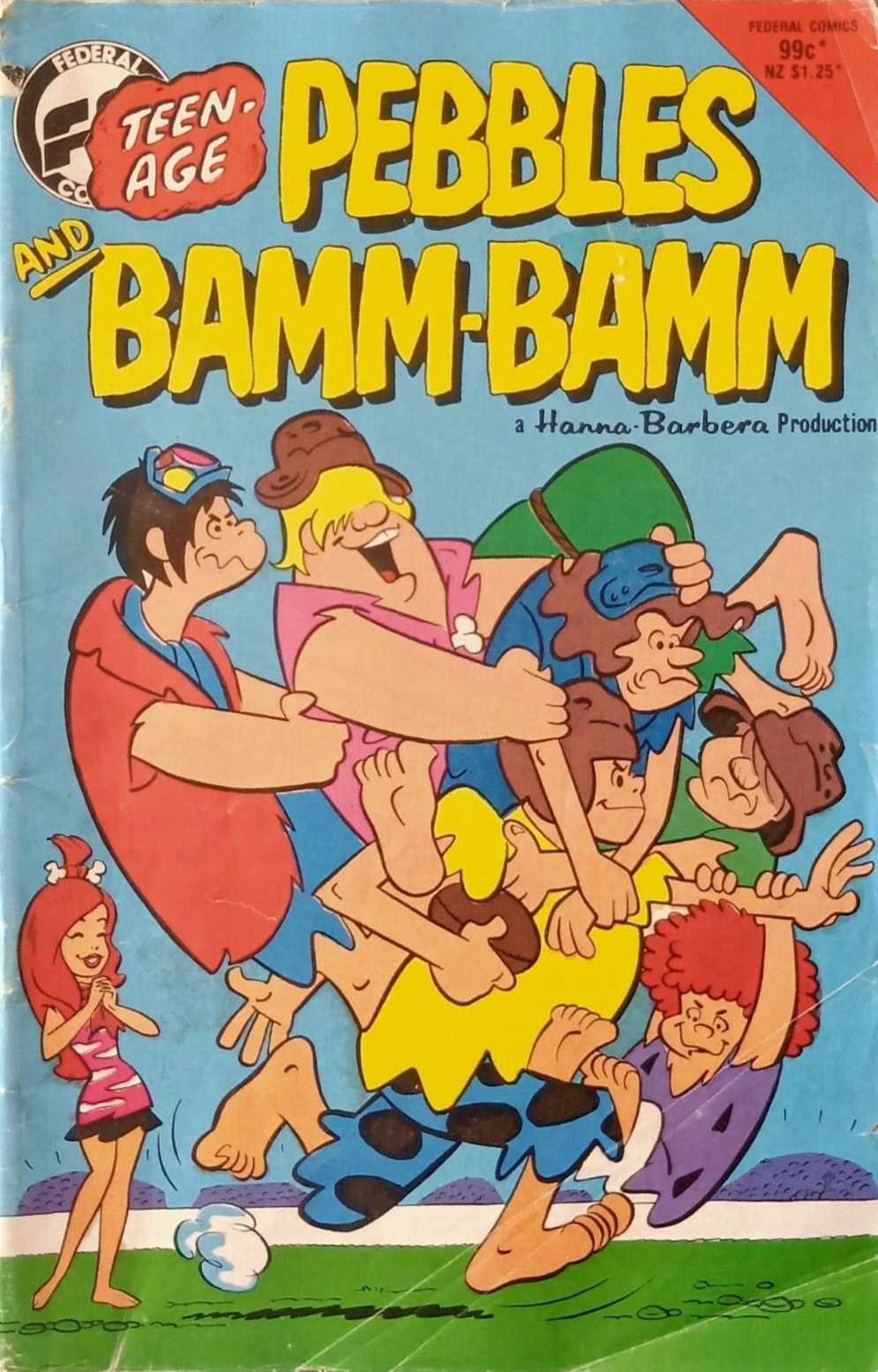 Teen-Age Pebbles and Bamm-Bamm (Federal, 1985?)  ([1985?])