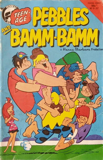 Teen-Age Pebbles and Bamm-Bamm (Federal, 1985?)  ([1985?])