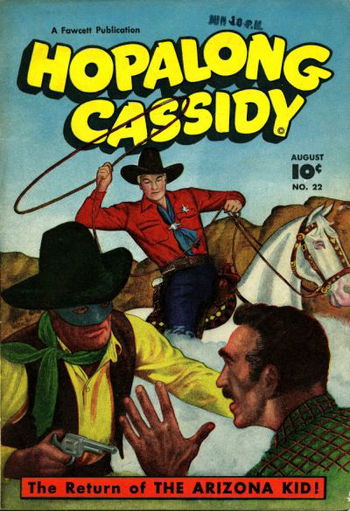 Hopalong Cassidy (Fawcett, 1947 series) #22 August 1948