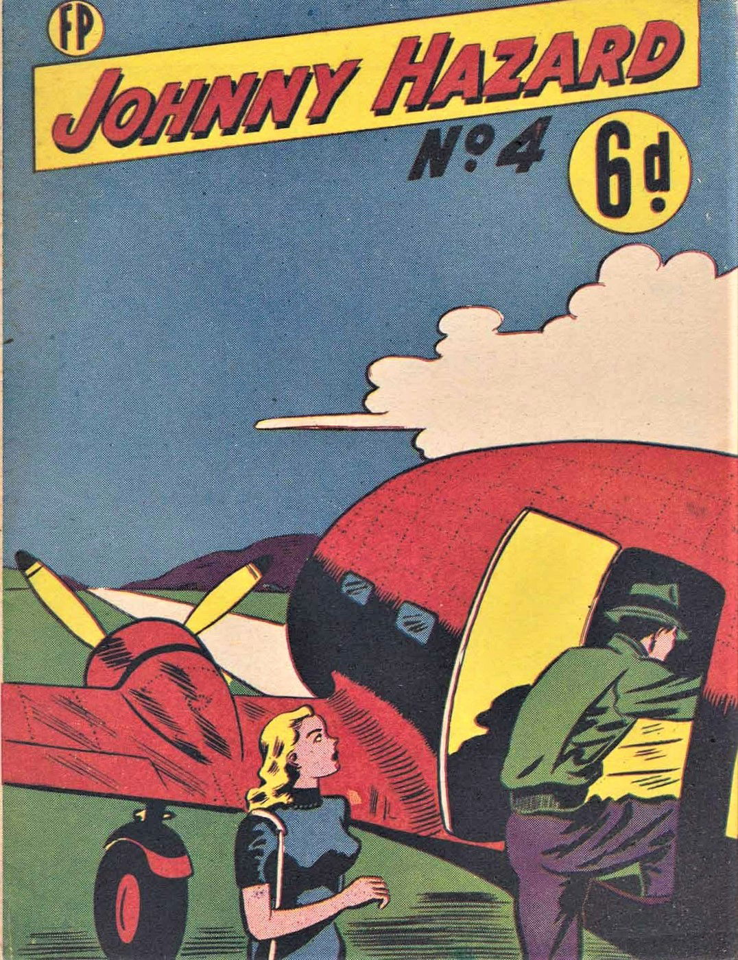 Johnny Hazard (Feature, 1950 series) #4 ([May 1950?])