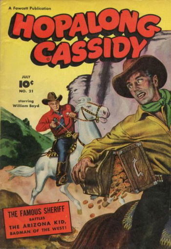 Hopalong Cassidy (Fawcett, 1947 series) #21 July 1948