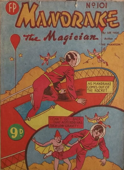 Mandrake the Magician  #101 ([October 1958?])