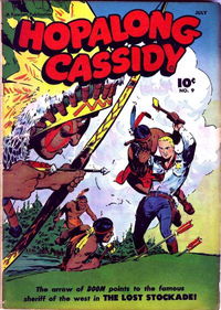 Hopalong Cassidy (Fawcett, 1947 series) #9 July 1947