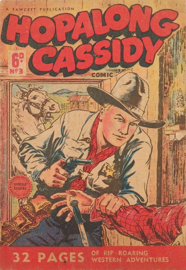 Hopalong Cassidy (Vee, 1948? series) #3 ([January 1949?]) —Hopalong Cassidy Comic